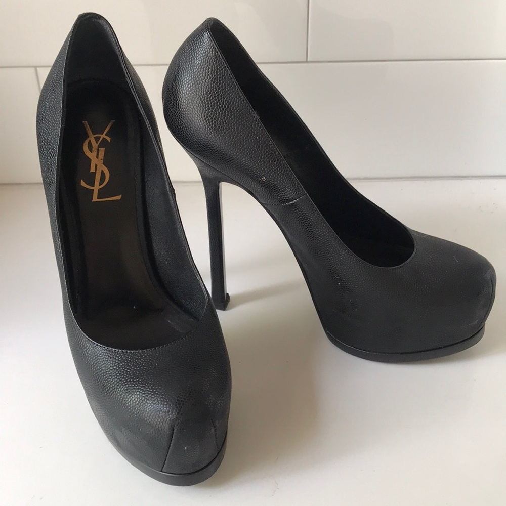Saint Laurent Tribute Platform Shoes
